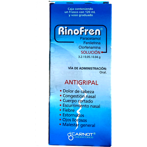 RINOFREN SOL 120 ML VASO GRADUADO