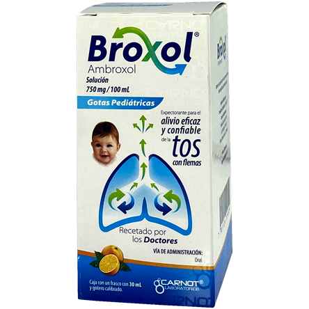BROXOL PED 750 MG GTS 30 ML