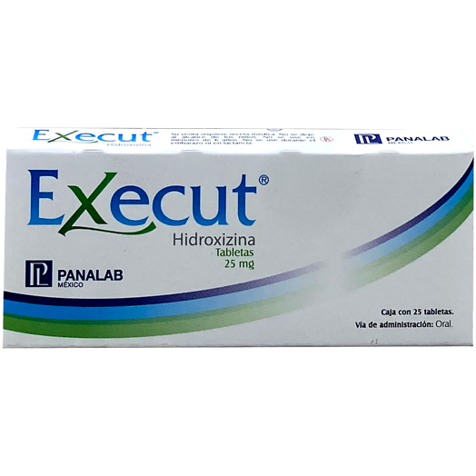 EXECUT 25 MG TAB 25