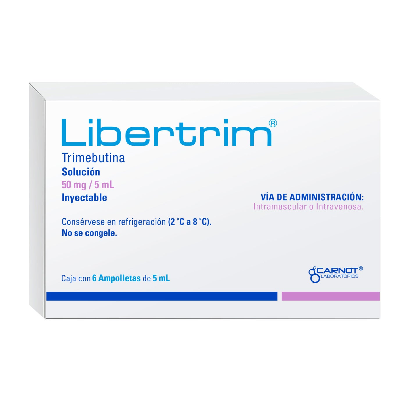 LIBERTRIM 50 MG AMP 6X5 ML