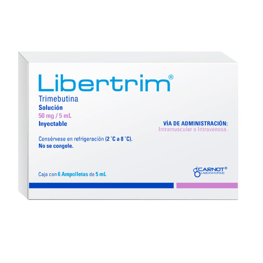 LIBERTRIM 50 MG AMP 6X5 ML