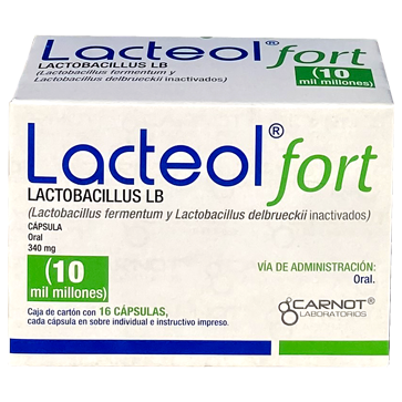 LACTEOL 16 CAPSULAS