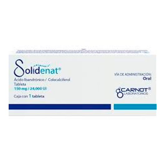 SOLIDENAT 150MG 24000UI T