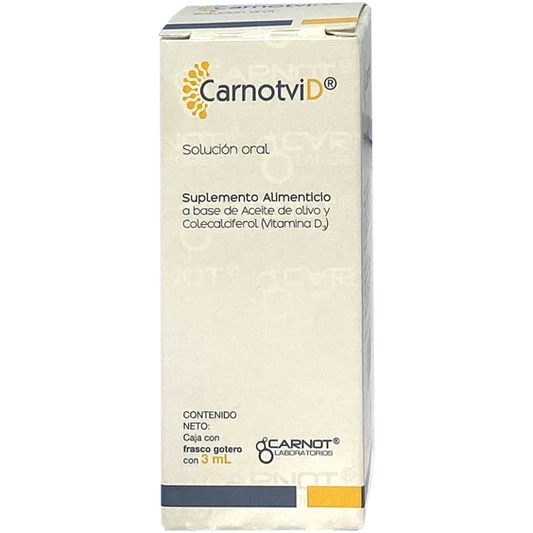 CARNOTVID ORAL SOL 3ML SUPLEM ALIMENT