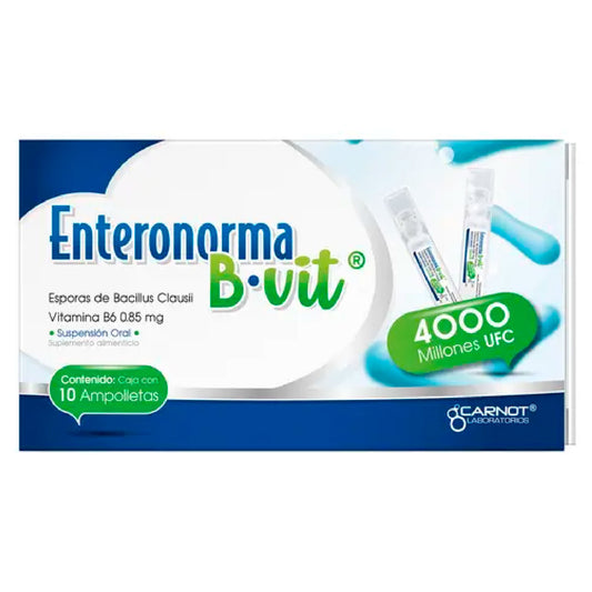 ENTERONORMA B VIT S A SUSP 10AMP
