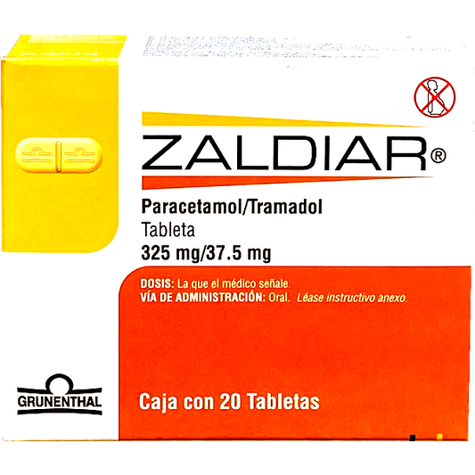 ZALDIAR 37 5 325 MG TAB 20