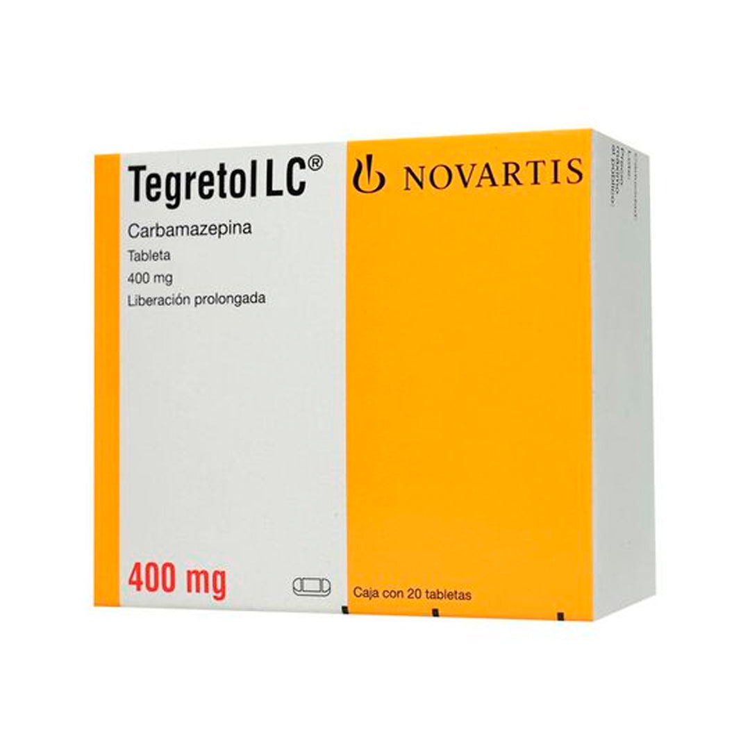 TEGRETOL LC 400 MG CPR 20