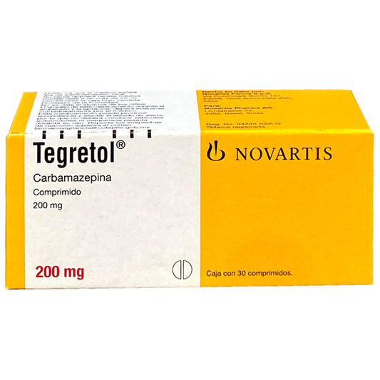 TEGRETOL 200 MG 30 CPR