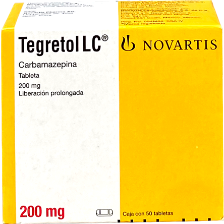 TEGRETOL LC 200 MG GRAG 50
