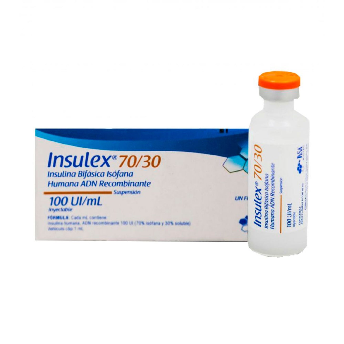 INSULEX 70 30 100UI AMP 1X10 ML