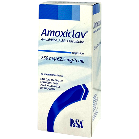 AMOXICLAV 250MG SUSP 75ML