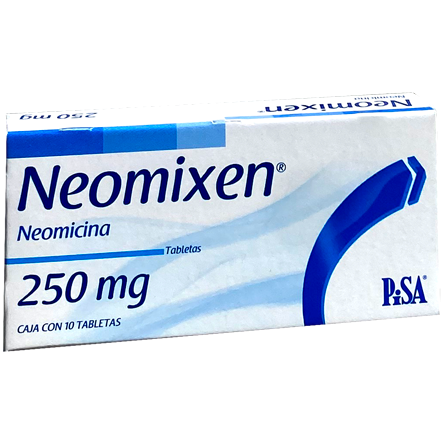 NEOMIXEN 250MG TAB 10