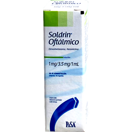 SOLDRIN OFT 1 3 5 MG GTS 10 ML