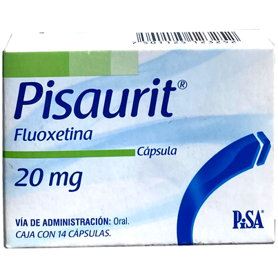 PISAURIT 20 MG CAPS 14
