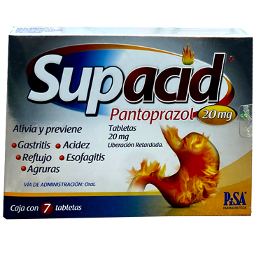 SUPACID 20 MG GRAG 7
