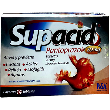 SUPACID 20 MG TAB 14