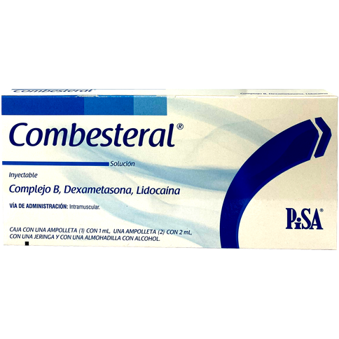 COMBESTERAL SOL INY AMP 1X1 Y 1X2ML