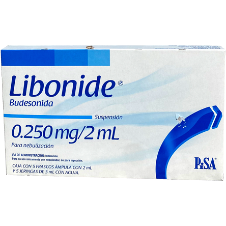LIBONIDE 0 250MG 2ML 5FA C 5JG X 3ML