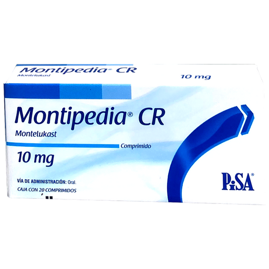 MONTIPEDIA CR 10MG COMPR 20