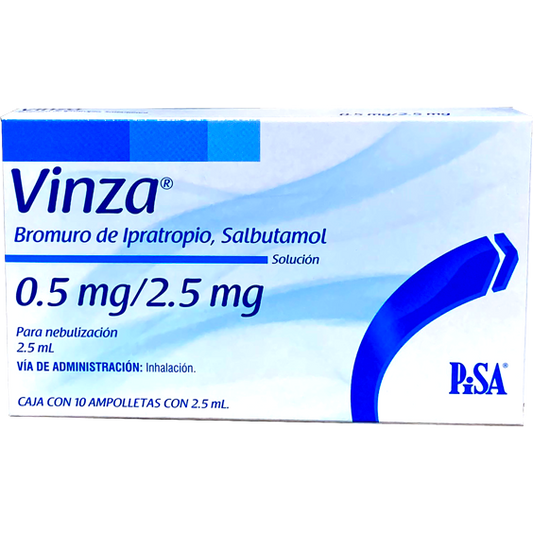 VINZA 0 5 2 5MG AMP 10X2 5 ML