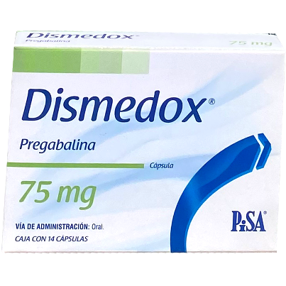 DISMEDOX 75 MG CAPS 14