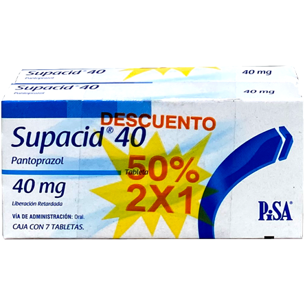 SUPACID 40 MG GRAG 14 1 1