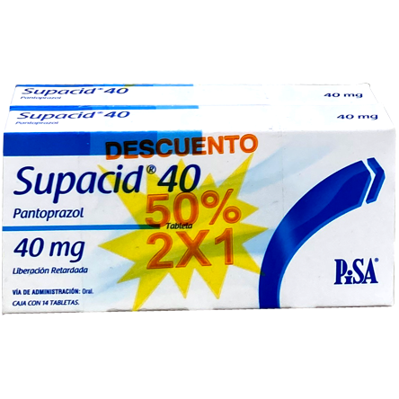 SUPACID 40 MG GRAG 7 1 1