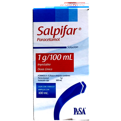 SALPIFAR 1G SOL INY FCO 100 ML