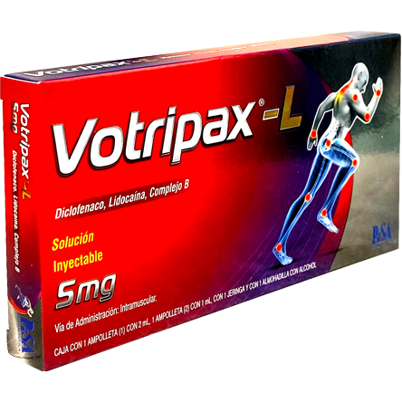 VOTRIPAX L FORTE 5MG AMP 2 JGAS1