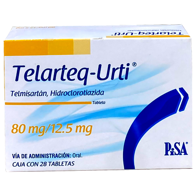 TELARTEQ URTI 80 12 5MG TAB C28