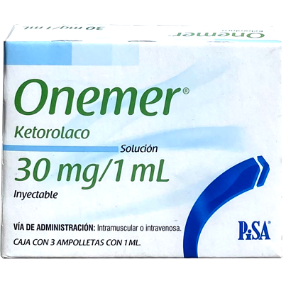 ONEMER 30MG AMP C3