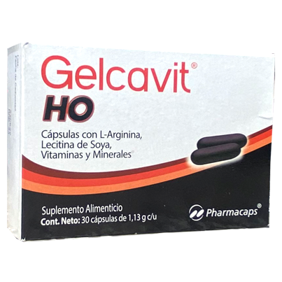 VITAMINAS Y MINERALES GELCAVIT    HOMBRE C  30 CAPS