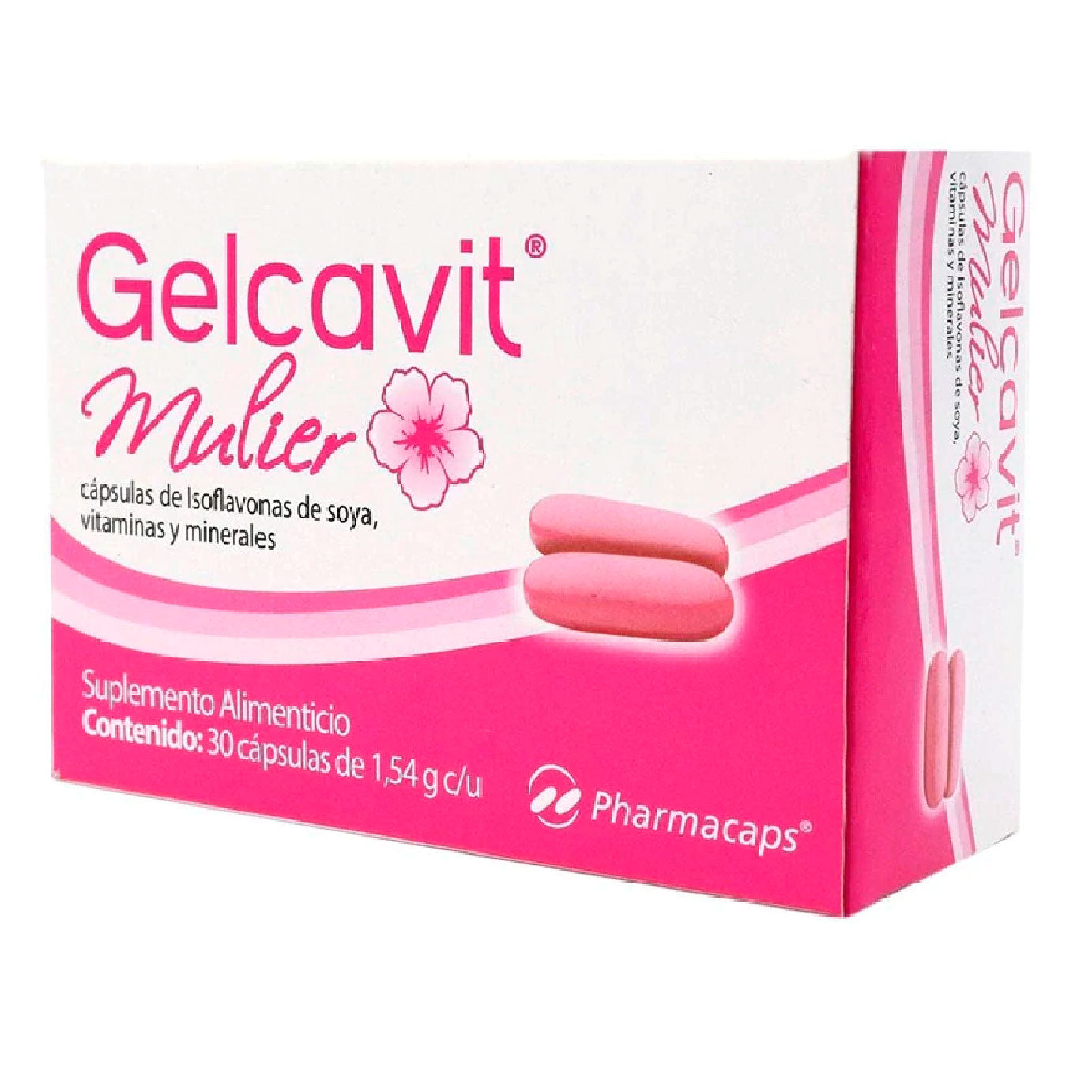 VITAMINAS Y MINERALES GELCAVIT MUJER 30 C