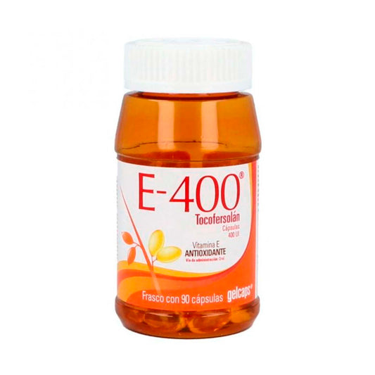 VITAMINA E 400 GELCAPS CAPS 90
