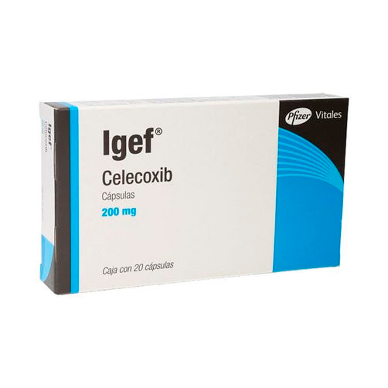 IGEF 200 MG 20 CAPS VITAL