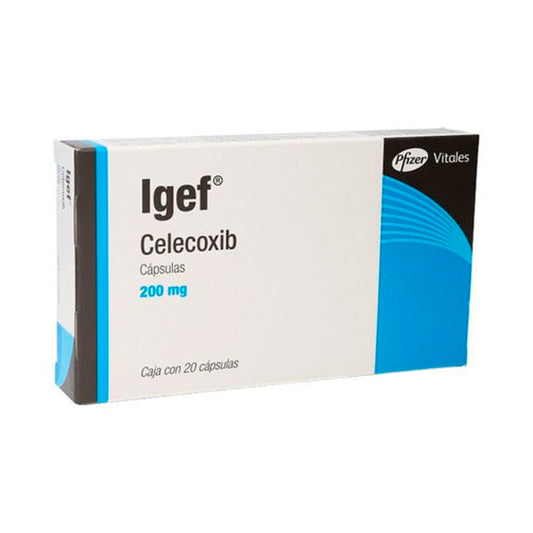 IGEF 200 MG 20 CAPS VITAL