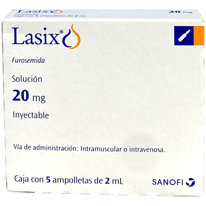 LASIX 20 MG AMP 5 X 2 ML 0066