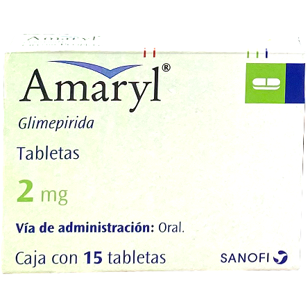 AMARYL 2 MG TAB 15