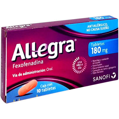ALLEGRA 180 MG CPR 10