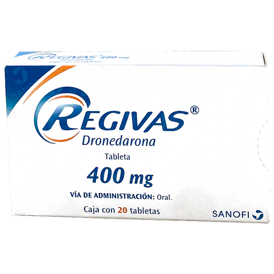 REGIVAS 400 MG TAB RECUBIERTAS 20