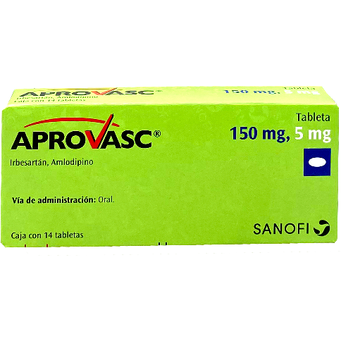 APROVASC 150 MG 5 MG TAB 14