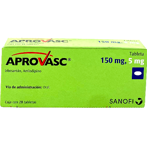 APROVASC 150 MG 5 MG TAB 28 545