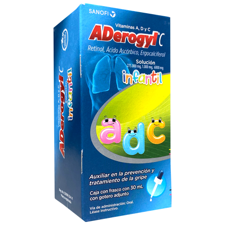 ADEROGYL C INFANTIL SOL 3
