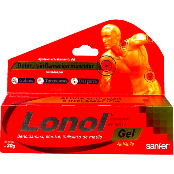 LONOL SPORT GEL 30G – Farmacias Popular El Molinito