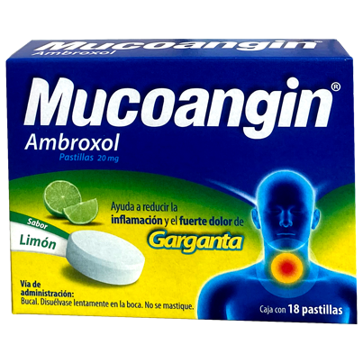 MUCOANGIN MENTA 20MG PAST C18