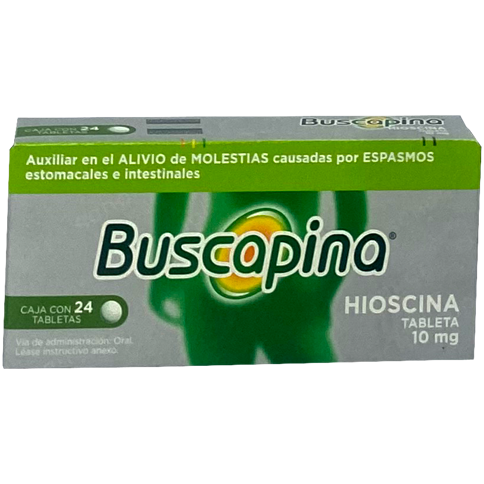 BUSCAPINA 10MG GRAG 24