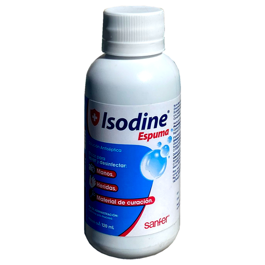 ISODINE ESPUMA 120ML