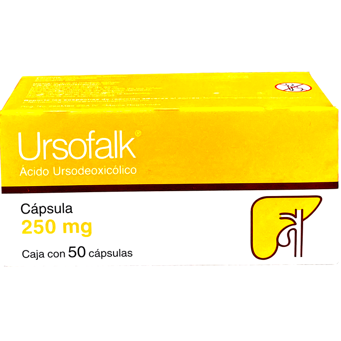 URSOFALK 250 MG CAPS 50 401