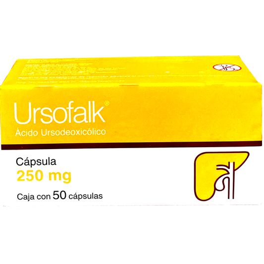 URSOFALK 250 MG CAPS 50 401