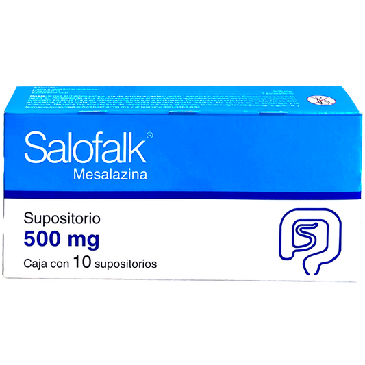 SALOFALK 500 MG SUPS 10